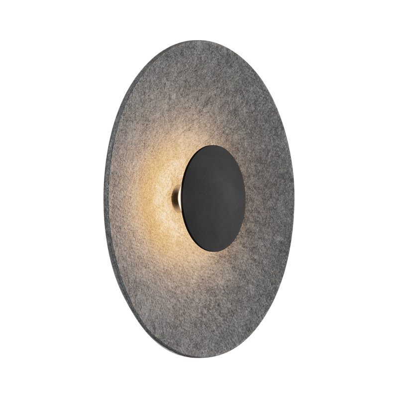 Cruz 1 - Light LED Wallchiere, Gray, Gray