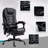 7-Point Vibrating With Massage Function Office Chair, High Back Executive With Recliner Function With Lumbar Support, Footrest, Reclining Back, Adjustable Height, Black-580914500