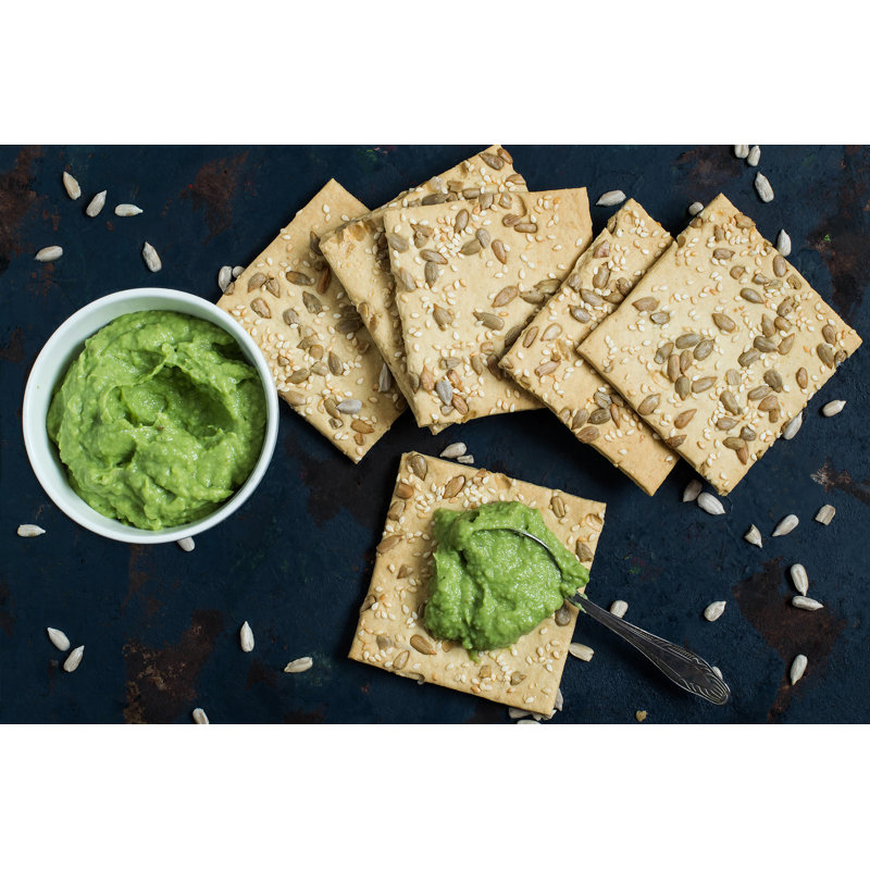 Homemade Crackers by 13-Smile - Wrapped Canvas Print, 81cm H x 122cm W
