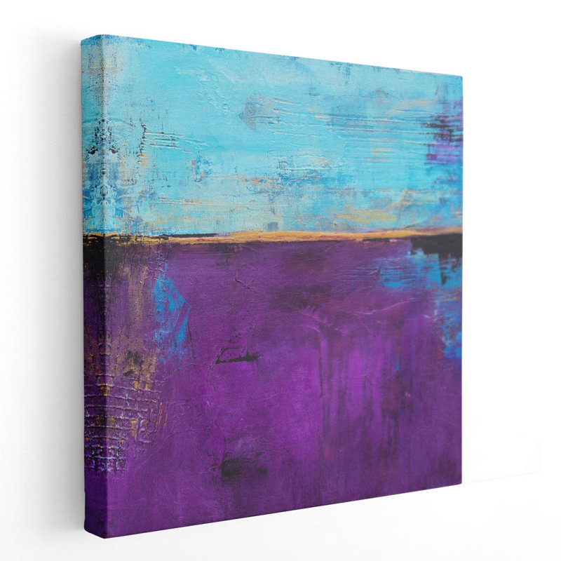 «Purple Velvet», reproduction d'art sur toile, H 16 po x l 16 po