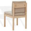 Chaise de salle à manger Carisa Boucle-312064537