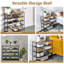 16 Pair Stackable Shoe Rack