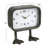 Metal Standing Clock with Duck Feet Gunmetal