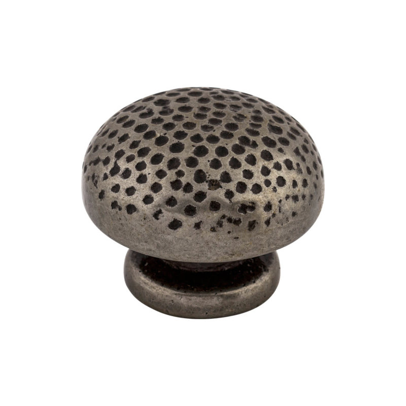 Warwick Round Knob, 1 1/2" Knob Diameter, Cast Iron
