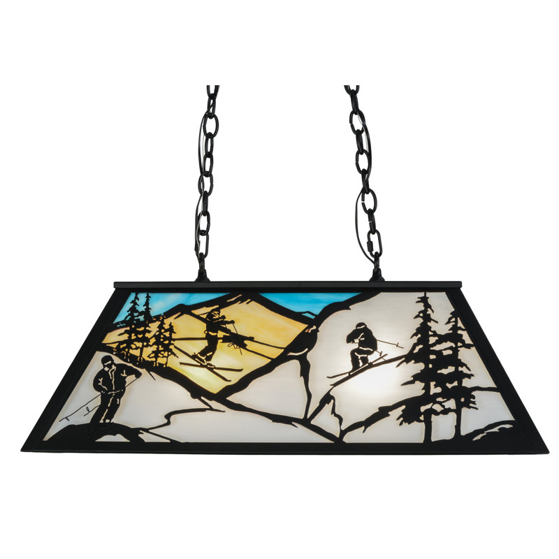 Luminaire suspendu 6 lumières Old Forge
