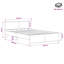 Bed Frame with Headboard Bedroom Bed Base Mattress Foundation Bedstead-134673585-134673589