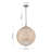 Crystal Accents Globe Sphere Pendant-842686363