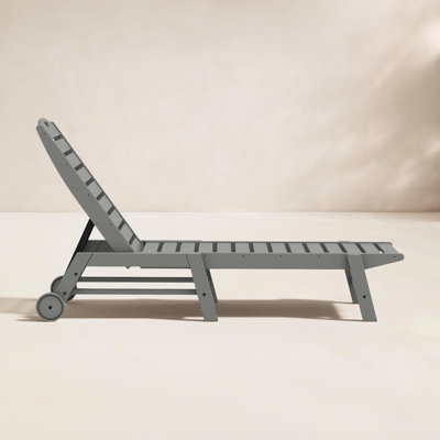 POLYWOOD® Nautical 27" Patio Chaise Lounge