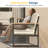 2-Piece All Aluminum Outdoor Chair with Heat-Resistant Wooden Armrest & Soft Cushions-1755121586