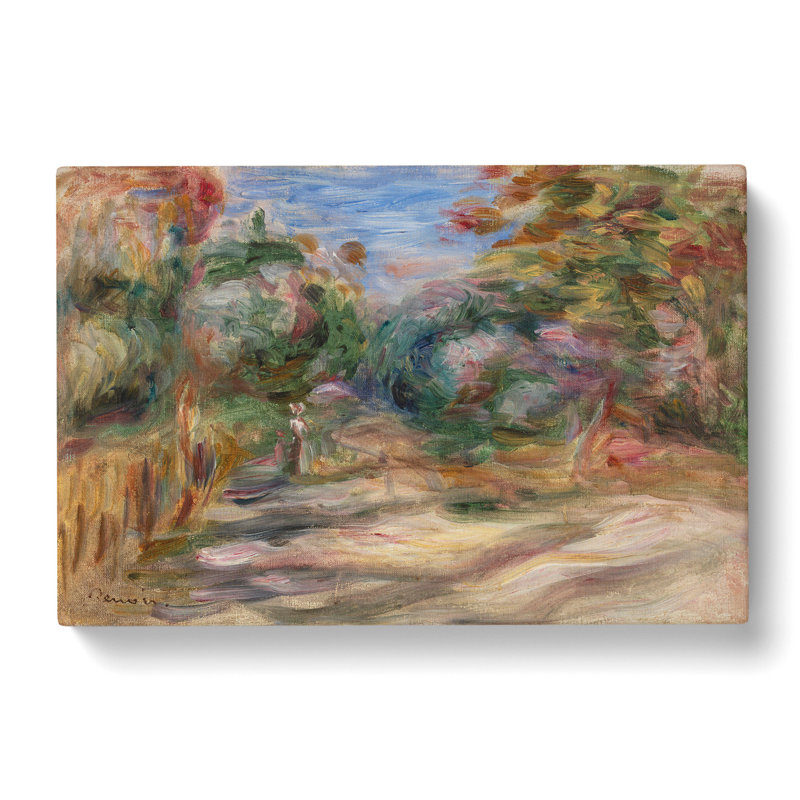 Landscape Vol.5 by Pierre-Auguste Renoir - Wrapped Canvas Painting, 60cm H x 91cm W x 3cm D