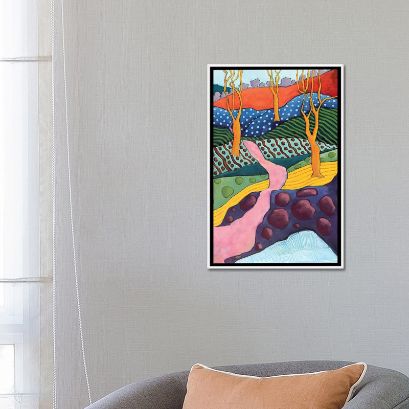 White Rabbit - Print, 66.04 cm H x 45.72 cm W x 4.445 cm D, White