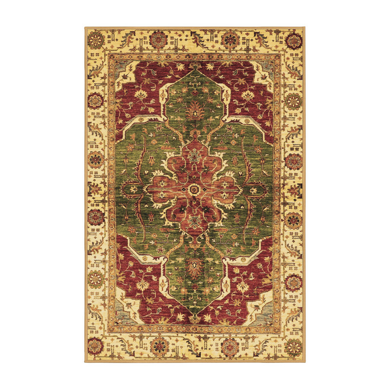 Oriental Indoor Rug, Rectangle 5' x 7'
