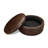 Murano Genuine Leather Storage Ottoman-105286366