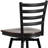 Lomonaco Swivel Upholstered Counter Stool with Metal Frame-33495677