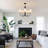 Black 5 - Light 27"W Dimmable Classic / Traditional Chandelier with Linen Shade for Dining Room-283644209-283644214