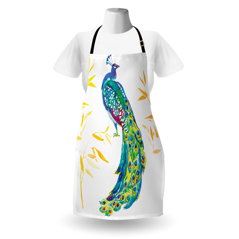 No Pattern Bib Apron
