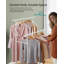 Seith 98.5cm Rolling Clothing Rack