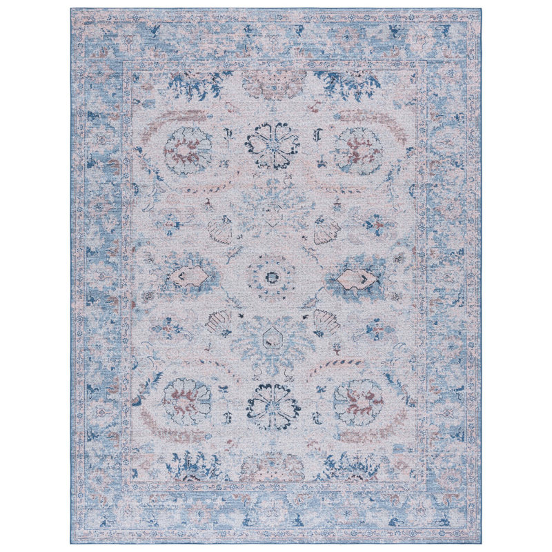 Kerge Tucson Performance Machine Washable Southwestern Rug, Rectangle 8' x 10'