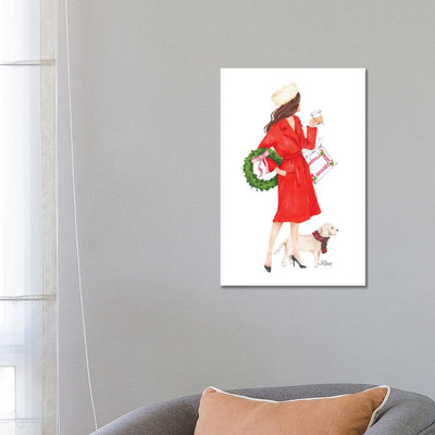 Christmas Day 1 Piece Wall Art on Canvas