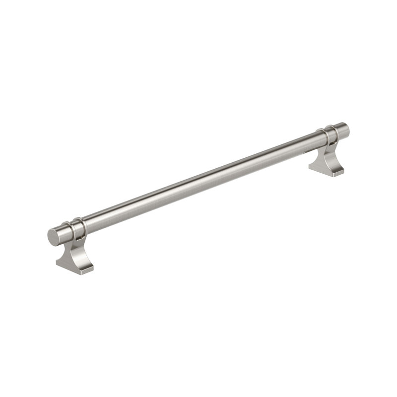 Poignée barre Davenport, Nickel satiné, 10 1/16"
