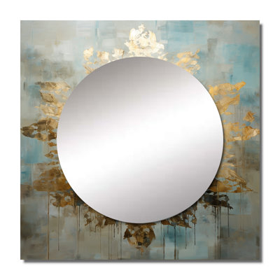 Loriena - Meditation Square Mirror Wall Art For Bathroom