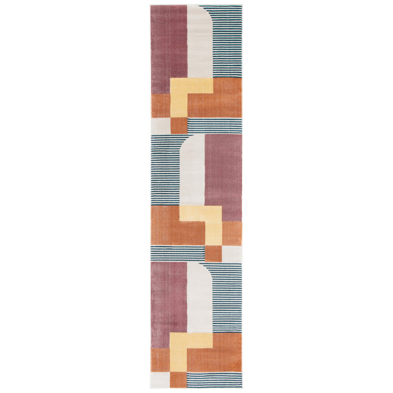 Horatio 300 Performance Geometric Rug, Runner 2'2" x 9'