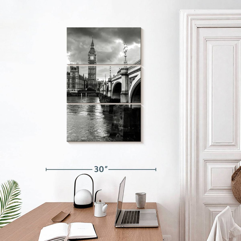 Nicci Big Ben, palais de Westminster III, H 32 po x l 20 po