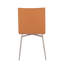 Chaise d'appoint pivotante Maxwell en similicuir-625250722