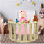 3-en-1 MONTESSORITODDLERS Arch Climber (bois naturel)