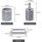 Fahrudin Bathroom Accessory Set