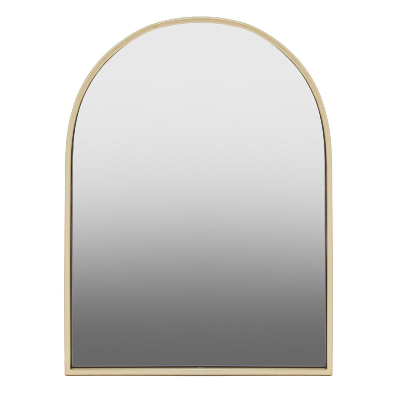 Lipson Metal Flat Wall Mirror, 80cm H x 60cm W