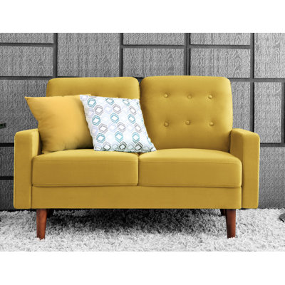 Kellerman 50.4 " Velvet Loveseat