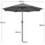 294cm Market Parasol-328488851