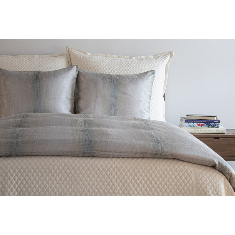 Anguilla Rectangular Sham, Aqua, 20"H x 26"W