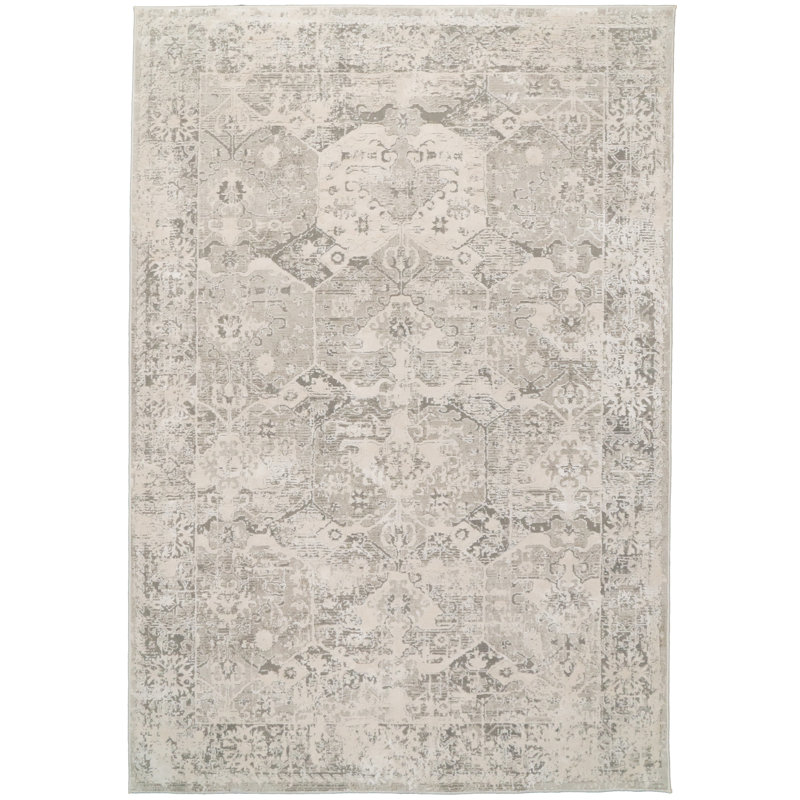 Grisby Oriental Indoor Rug, Rectangle 9' x 12'10"