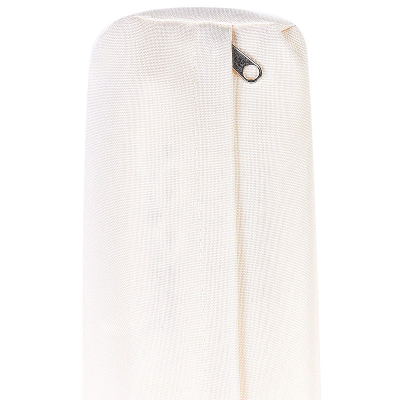 CERRETO Wood Outdoor Lounge Chair, Off White