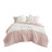 Shay Colorblock Clip Jacquard Comforter Set