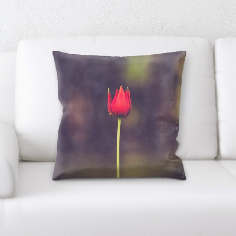 Microsuede Reversible Throw Pillow