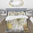 Farmhouse / Country Weave / Muslin Floral Duvet Cover-38757585