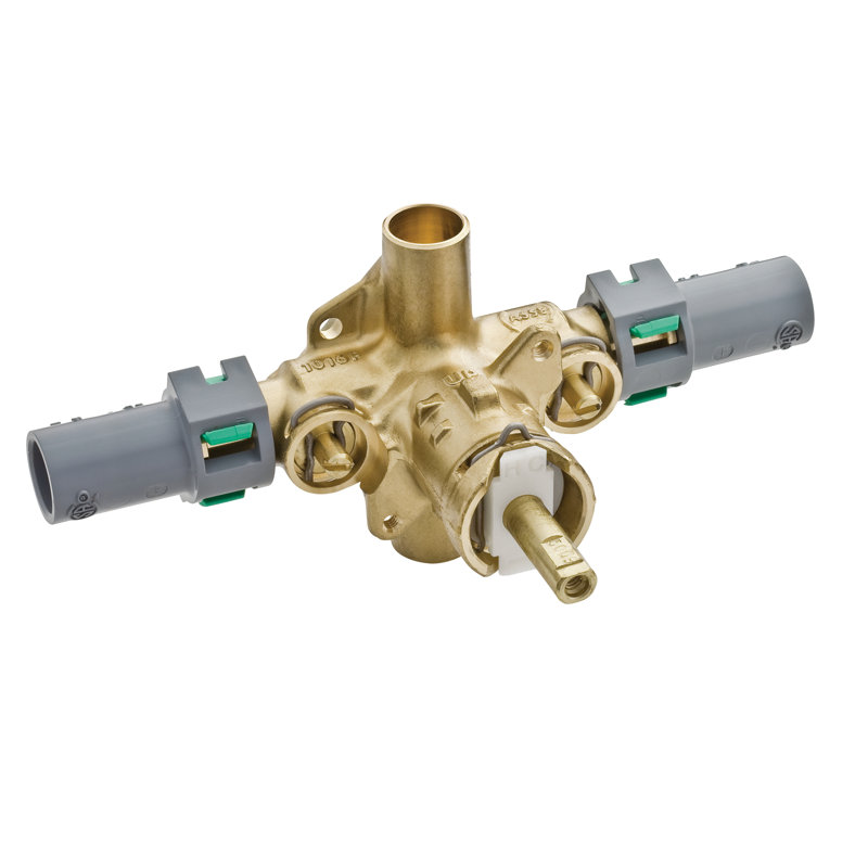 M-Pact Rough-In Pressure Balancing Cycling Valve With Stops