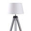Lampe trépied 56 po gris