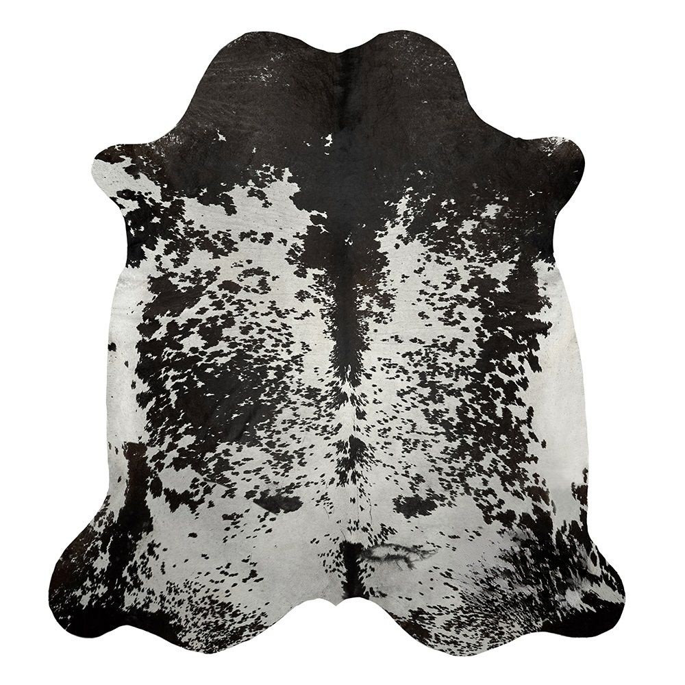 Foundry Select Abstract Handmade Cowhide Novelty 6' x 7' Cowhide Area ...
