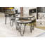 Woodside Glass Top End Table