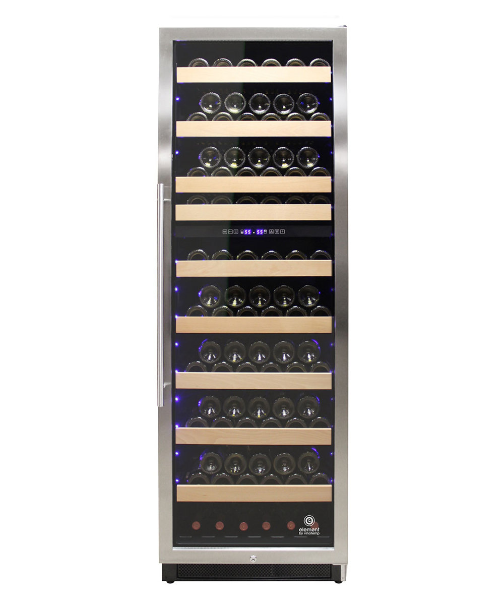 Vinotemp Connoisseur Series 168 Dual-Zone Wine Cooler — FIN-0016642 | Fridge.com