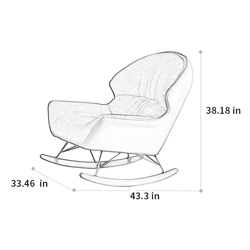 Chaise ergonomique en bois de frêne