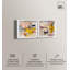 Ensemble de décorations murales Beige Expressive Canvas Duo par Art Remedy, cadre blanc, 30 x 30-632057469-632057471
