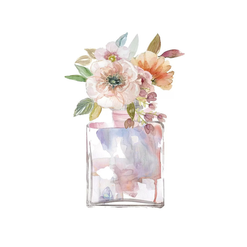 Mini Bouquet II by Carol Robinson - Print on Canvas, Wrapped Canvas, 20.32 cm H x 30.48 cm W