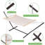Hamac de camping en tissu matelassé avec support Nuirfield