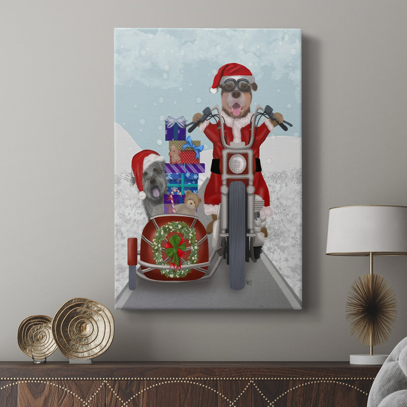Christmas Chopper de Noël - galerie Cavas sur mesure
