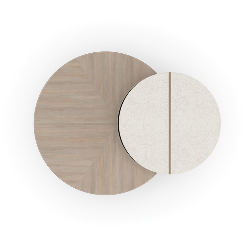 Duality Solid Wood Side Table Set